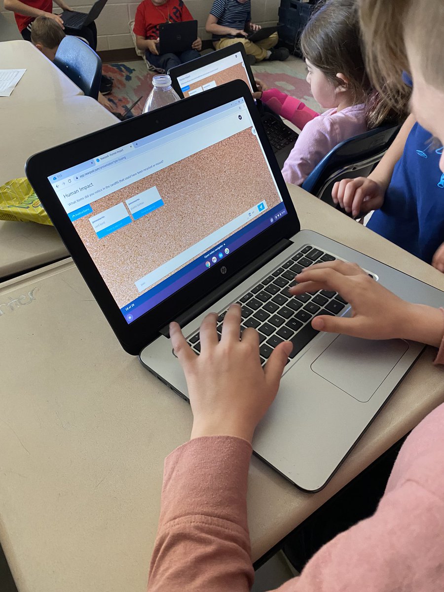 Thankful for our “field trip” to the landfill using <a href="/nearpod/">Nearpod</a>. Our human impact and pollution lesson was so much fun! <a href="/ChattahoocheeES/">Chattahoochee Elem</a>