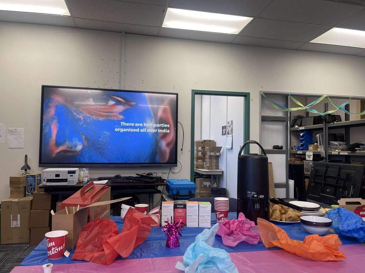 Thank you to <a href="/FMPSDTech/">Tech Dept FMPSD</a> especially to Manish for teaching and sharing about Holi.  #Festival_Of_Colours #festivalofspring