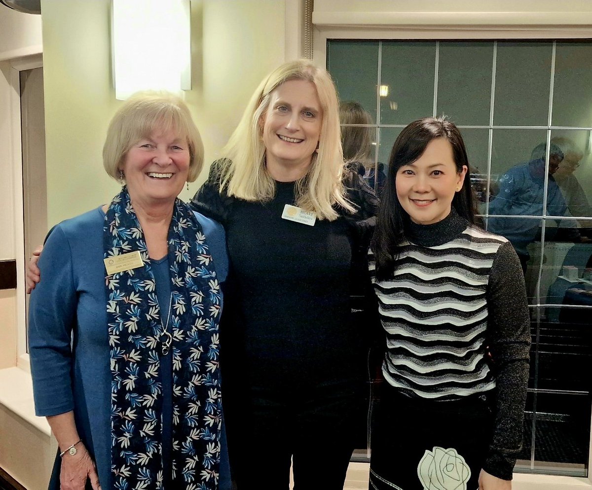 Thank you to Hilary Saunders, President of <a href="/ClocktowerRc/">Ormskirk Clocktower Rotary</a> and the members of the #rotaryclub for inviting me to speak tonight on #IWD2023 ❤🙏 So fantastic to hear about the incredible projects that are ongoing for local and international communities.