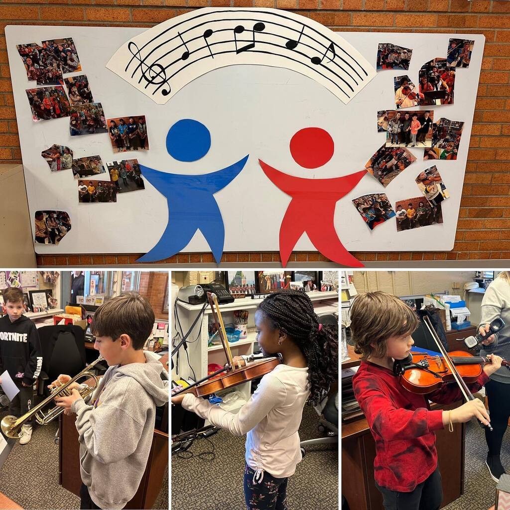 We continue celebrating “Music in Our Schools” month with a student performance each day during our morning announcements! 🎺🎻 #weareplainedge #plainedgemusic instagr.am/p/CpizOsDvR6i/