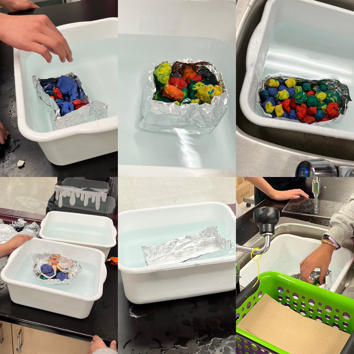 mrskooting's tweet photo. Buoyancy challenge day! 🛶 What shape makes the best design? Top mass was 1668g in 8A, well done everyone! #steam #handsonscience https://t.co/2UHqpJTQpS