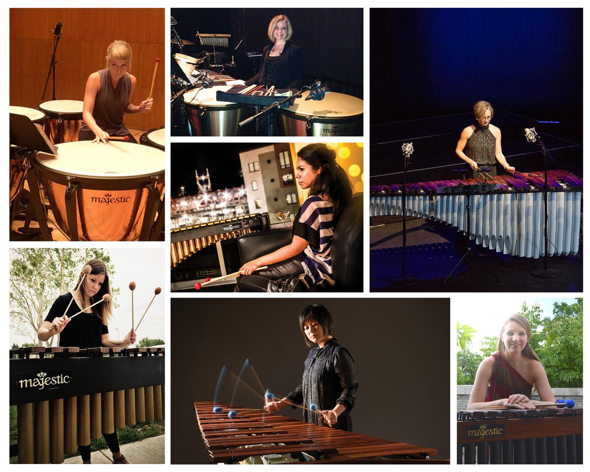 Happy International Women's Day to all of the remarkable female percussionists! #majesticpercussion #IWD2023 #internationalwomensday