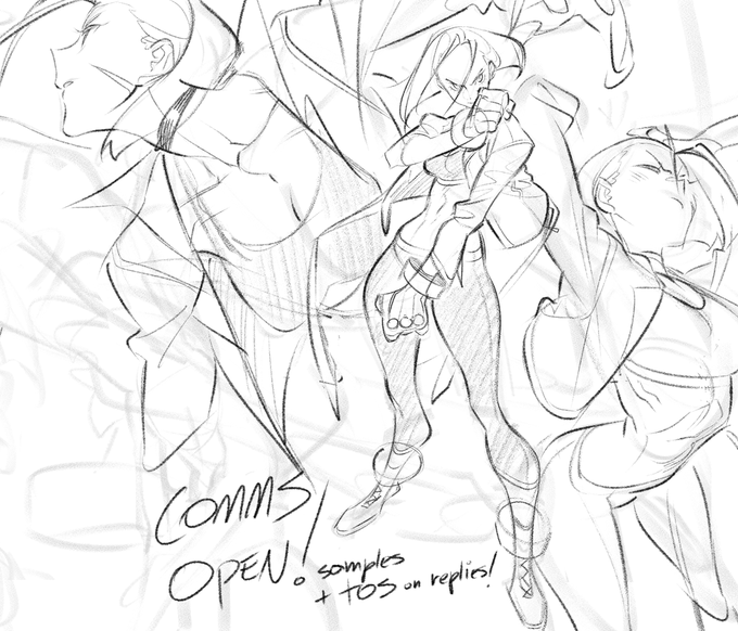 I have two sketch slots for March! DM me if interested. RT's are greatly appreciated! 