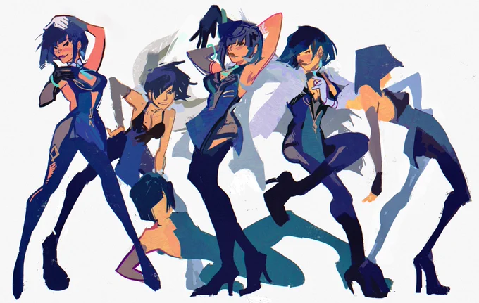 lights, camera, action, POSE  #yelan #原神 