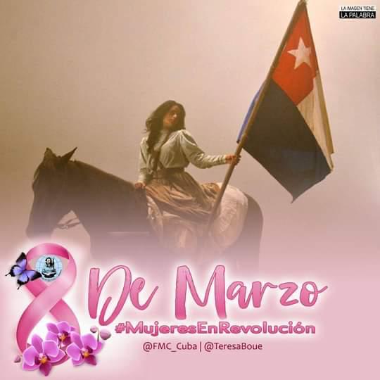 Mayte_yera78's tweet photo. Desde la @CTCienfuegos la sincera felicitación a las valerosas mujeres cubanas, especialmente a las cienfuegueras. Firmeza, dulzura,entrega y dedicación en cada labor. @UlisesGuilarte @CubaCentral https://t.co/0tTvkZcmgw