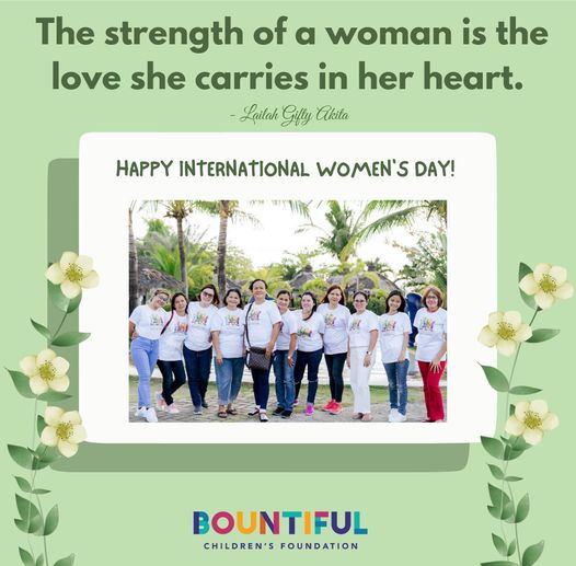 bountifulkids's tweet photo. Happy International Women's Day from the coordinators in the Philippines. https://t.co/r68LTffz7d