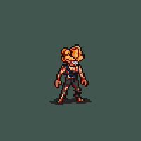 Me dio la curiosidad de hacer un clicker de the last of us, este es un diseño que tuve en mente #pixelart #sprite #TheLastOfUsFanart