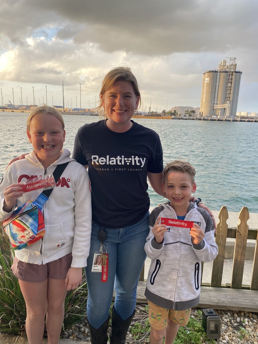 When you are lucky enough to meet the staff involved in the <a href="/relativityspace/">Relativity Space</a> launch! Wishing you all the luck and super proud #lovefromCanada #GLHF