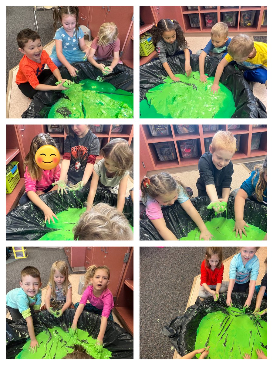 hartmankinder's tweet photo. Playing with oobleck, writing and drawing upside down, and eating banana dogs for snack we’re just some of the fun things that made Wacky Wednesday a blast!! https://t.co/iiWBtEXw6f