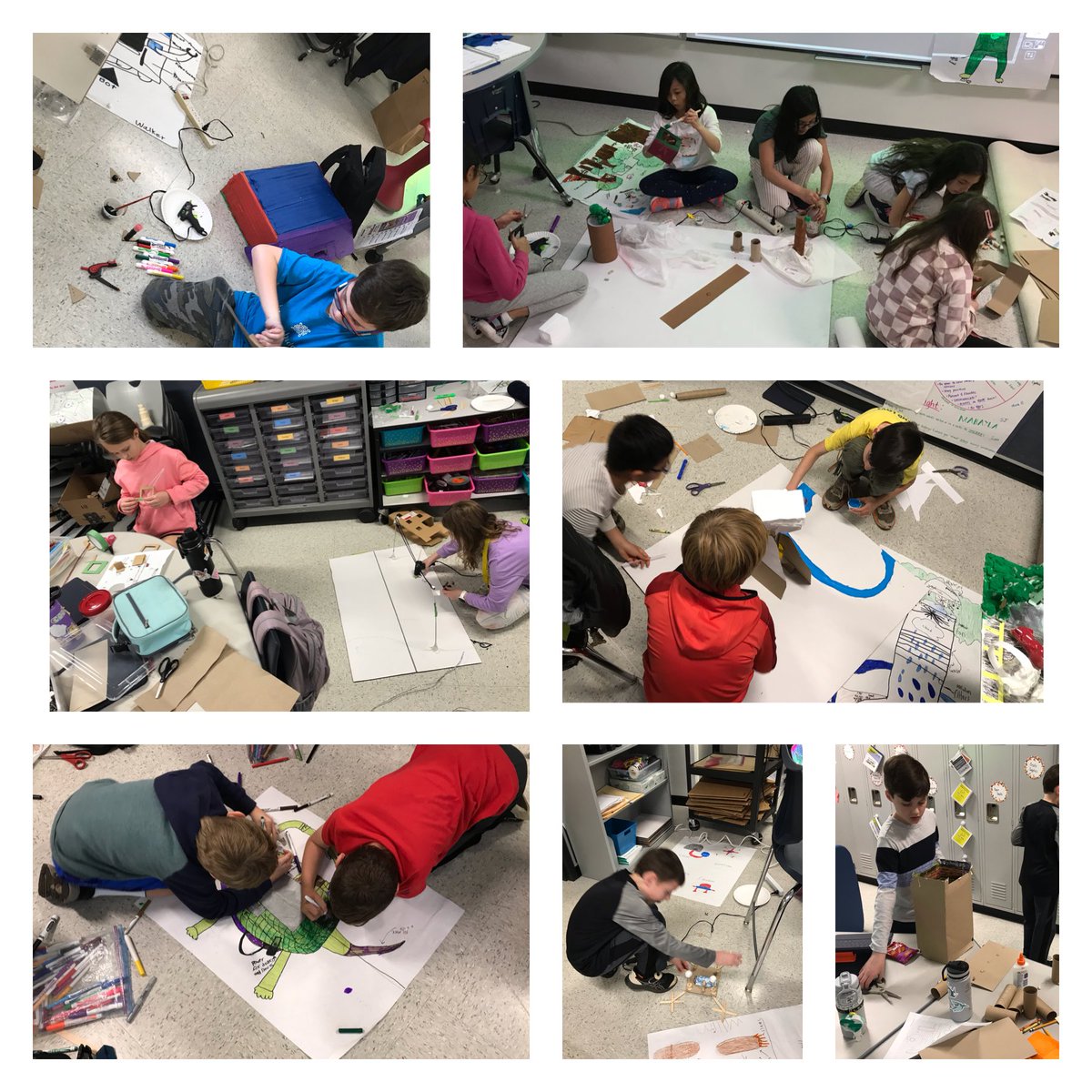 MrsLenardGunn's tweet photo. Fourth graders ⁦@Wellington_Elem⁩ began their create stage in the EDP! ⁦@LISD_GT⁩ #creativityismessy ⁦@LewisvilleISD⁩ https://t.co/3d3DsSRrrG