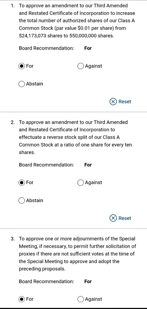artiebacardii's tweet image. $AMC Apes. My votes are officially in. It&apos;s a BIG YES YES YES for me #AMCVotingYes #AMCAPES #AMCSqueeze #AMCApe #AMCNOTLEAVING #AMC100k #HODL #DiamondHands #AMCStock