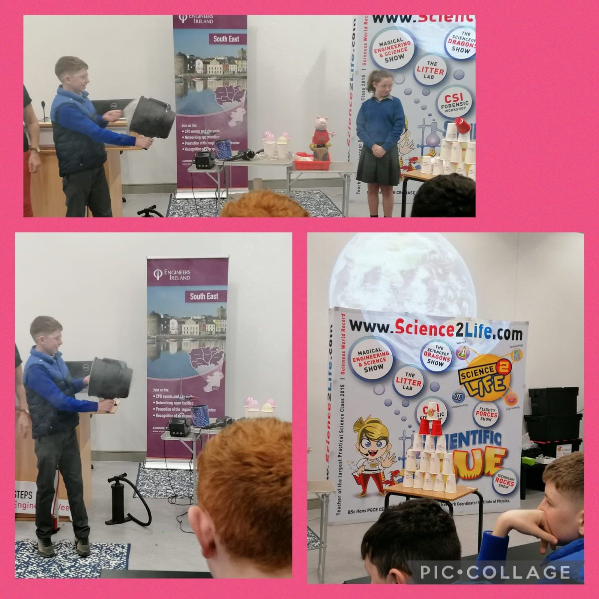 ClaraKilkenny's tweet image. #STEPSEngineersWeek…..6th Class had a fantastic time at SETU Carlow exploring engineering weather phenomena… many thanks @EngFestSE and the superb @scientificsue 👏👏👏
@engineerireland @SFICuriousMinds
@SETUIreland