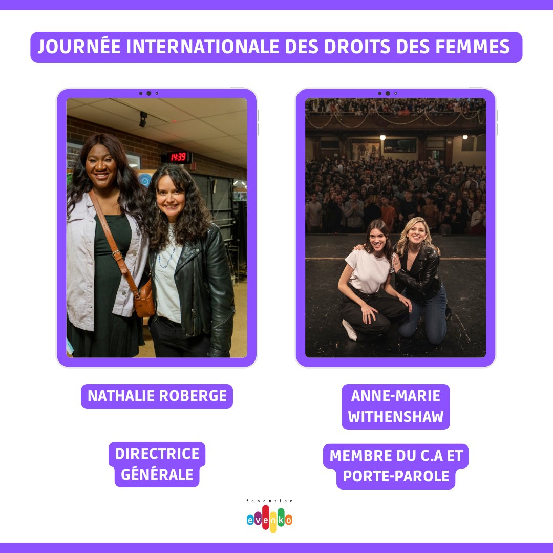 fondationevenko's tweet photo. #JourneeDesDroitsDesFemmes

Merci pour tout, vous faites la différence dans la vie de milliers de jeunes musiciens et musiciennes​❤️🧡💛💚💙💜 https://t.co/tV34zFKJzH