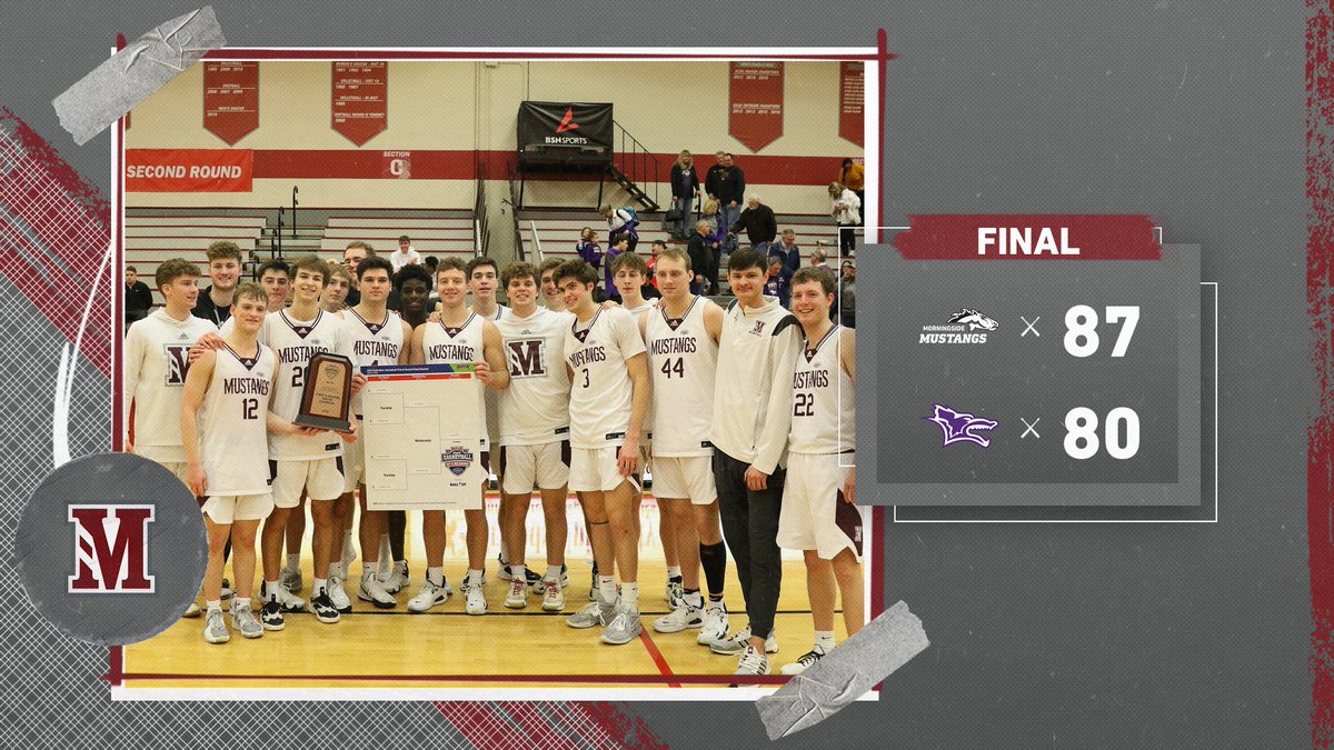 Morningside Scoreboard (@msidescoreboard) on Twitter photo M🏀 <a href="/msidembb/">Morningside University Basketball</a> is headed to the 2023 NAIA Men's Basketball National Championship, presented by Ballogy, on the strength of an 87-80 win over Kansas Wesleyan in the second round! M🏀 <a href="/msidembb/">Morningside University Basketball</a> is headed to the 2023 NAIA Men's Basketball National Championship, presented by Ballogy, on the strength of an 87-80 win over Kansas Wesleyan in the second round!