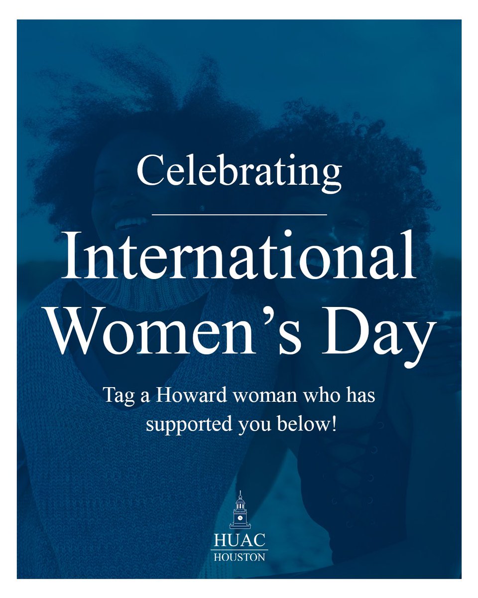Today celebrates International Women’s Day! We would like to thank all the women out there for breaking glass ceilings and creating a seat at the table. Tag a Howard woman who has made an impact on your life 💙❤️ #bisonengage #howardalumni #iwd #internationalwomensday