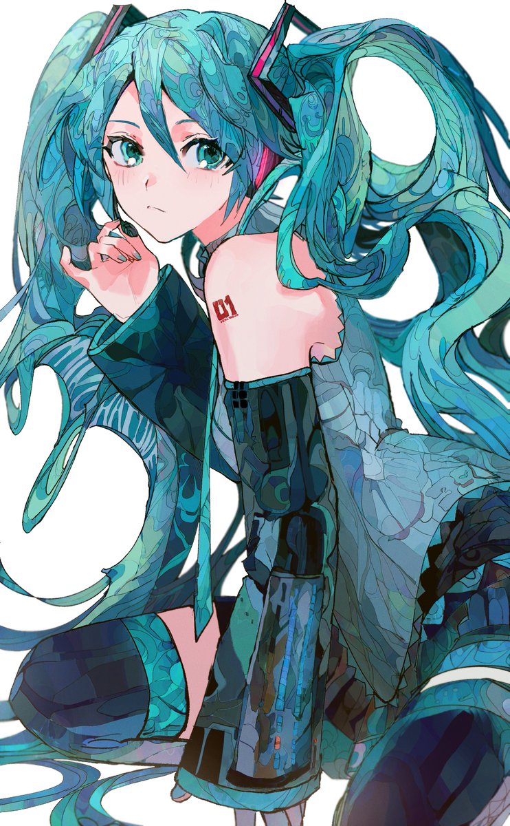 初音ミク 「#ミクの日2023 39! 」|やづなのイラスト