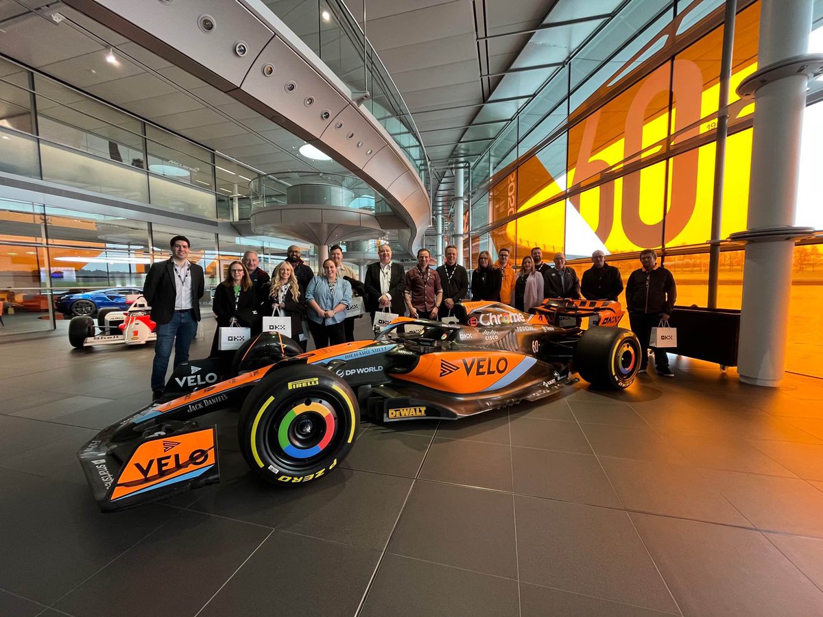 Superb day organised by @McLarenF1 & @okx for a tour of the MTC today. Got to meet some fellow McLaren fans too. #ForeverForward