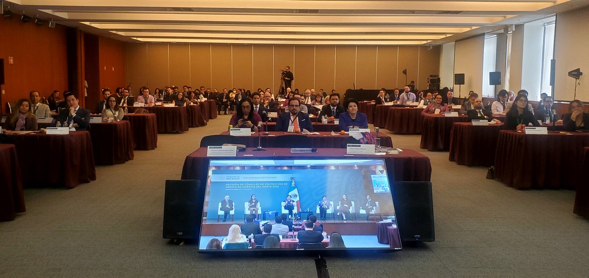 Concluye la Reunión de Cónsules de #Protección de 🇲🇽 en #AméricaDelNorte. Gracias a los participantes y al gran equipo de la #DGPCPE en la #SRE