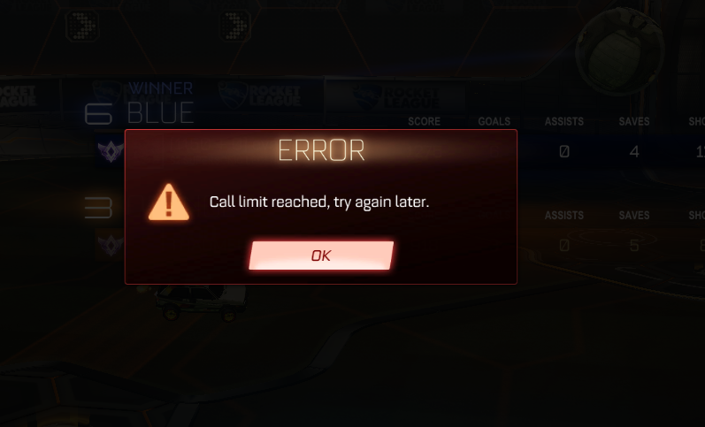 rocket league please call me back im sorry its not you its me