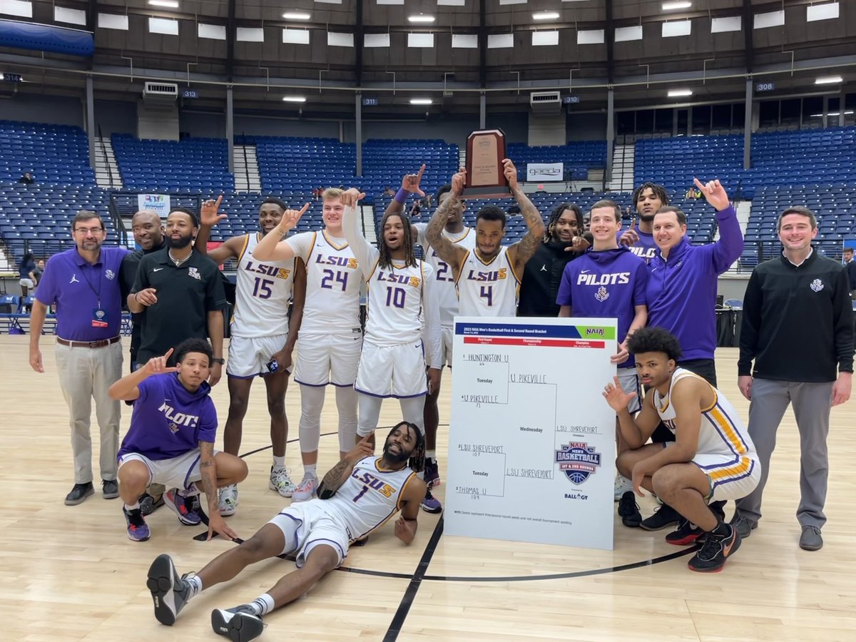 Alexandria Bracket Champions for the second straight year! <a href="/LSUSMBB/">LSUS Basketball</a> 

See you in Kansas City!