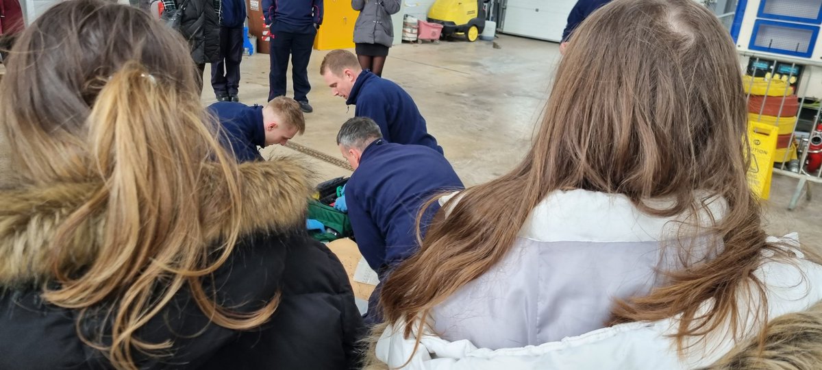 ReadingHeightsB's tweet photo. Today we visited @LancashireFire as part of their #InternationalWomensDay event. The students really enjoyed it and have discussed possible career paths into the service. @TheHeightsCEIAG @Head_TheHeights https://t.co/vtyPF6GyHU