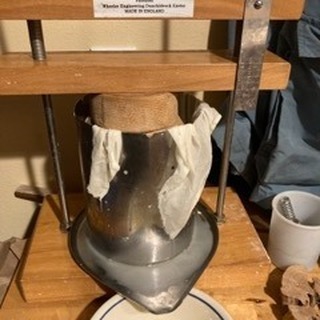 Making cheese in the winter (using frozen sheep milk)