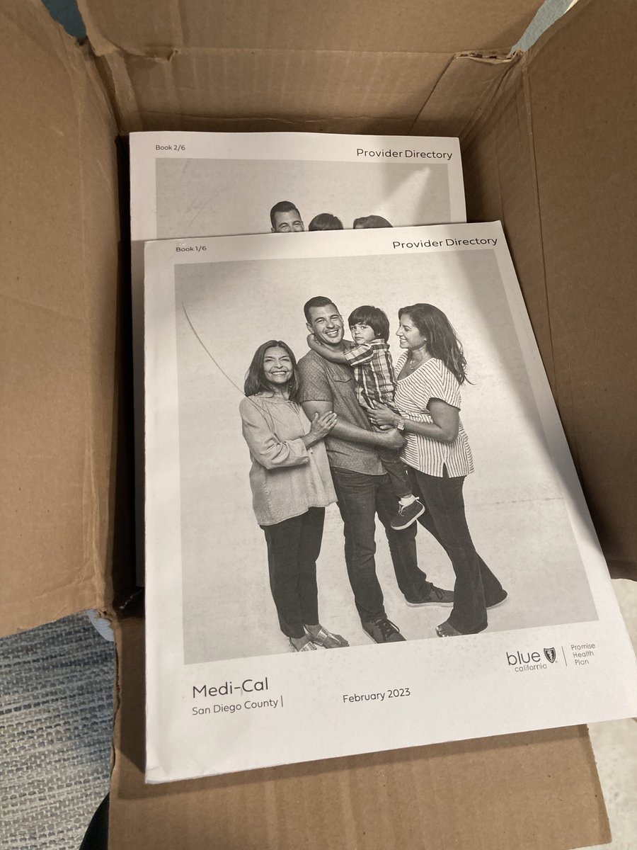 bennybenben's tweet photo. Blue Shield just sent us SIX phone books that we don’t need. Need to find the paperless option for this asap. https://t.co/jnVNW5eqwI