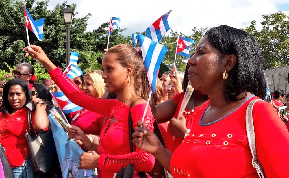 « La #Revolución tiene en las mujeres cubanas hoy día un verdadero ejército, una impresionante fuerza política ». Fidel 🇨🇺

#MujeresEnRevolución #SantiagodeCuba #JuntarYVencer #MejorEsPosible <a href="/PartidoPCC/">Partido Comunista de Cuba</a> <a href="/InesMChapman/">Inés María Chapman Waugh</a> <a href="/anamarianpp/">Ana Mari Machado</a> <a href="/FMC_Cuba/">FMC de Cuba</a> <a href="/TeresaBoue/">@SecGFMC</a>