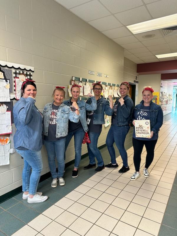 rbassteacher's tweet photo. Our 2nd grade team launch a new unit. #InternationalWomensDay @CMCSIWarriors https://t.co/mVAb3xLOMn