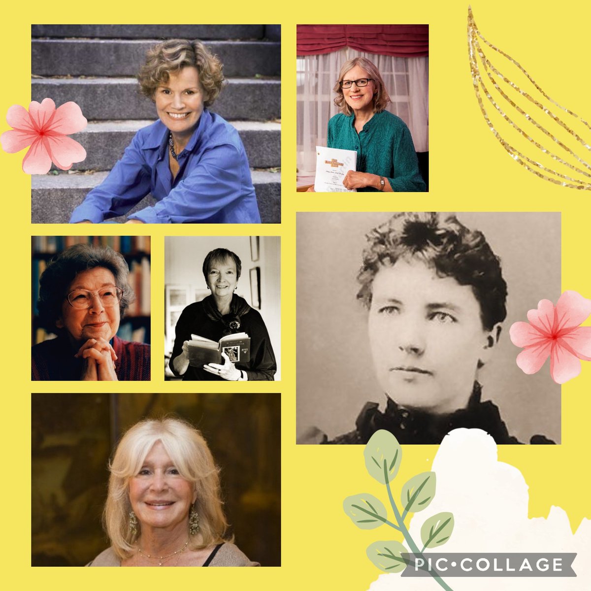 lenahullauthor's tweet photo. Happy International Women's Day! Celebrating some of the women writers who were so influential to me as a young reader. #internationalwomensday #womenwriters #judyblume #annmmartin #beverlycleary #madelinelengle #lauraingallswilder #francinepascal https://t.co/52bjE0GTRU