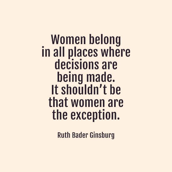 I may have taken the long and winding road to arrive at this realization, but I am here now. I am not leaving, and I'm advocating for other women to join me! 💜💪
.
#IWD #IWD2023 #EmbraceEquity #EveryWomanCounts
#StrongWomen #RBG #notoriusrbg #whatwouldruthdo #ruthbaderginsburg