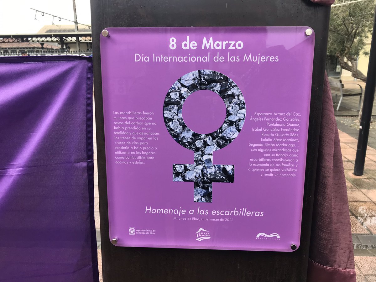 #8marzo2023 #DiaInternacionalDeLaMujer #mirandadeebro #vivemiranda