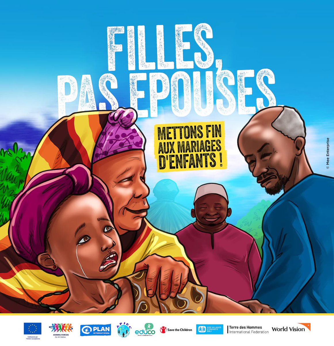 diallo_massaran's tweet photo. Chers parents, le mariage des enfants a de graves répercussions sur l'avenir des enfants.
Forcer un enfant à se marier est une atteinte à ses droits les plus fondamentaux.
#NeBaissonsPasLaGarde   #KeepingThemSafe #droitsdesenfants https://t.co/MAtsAmhAnB
