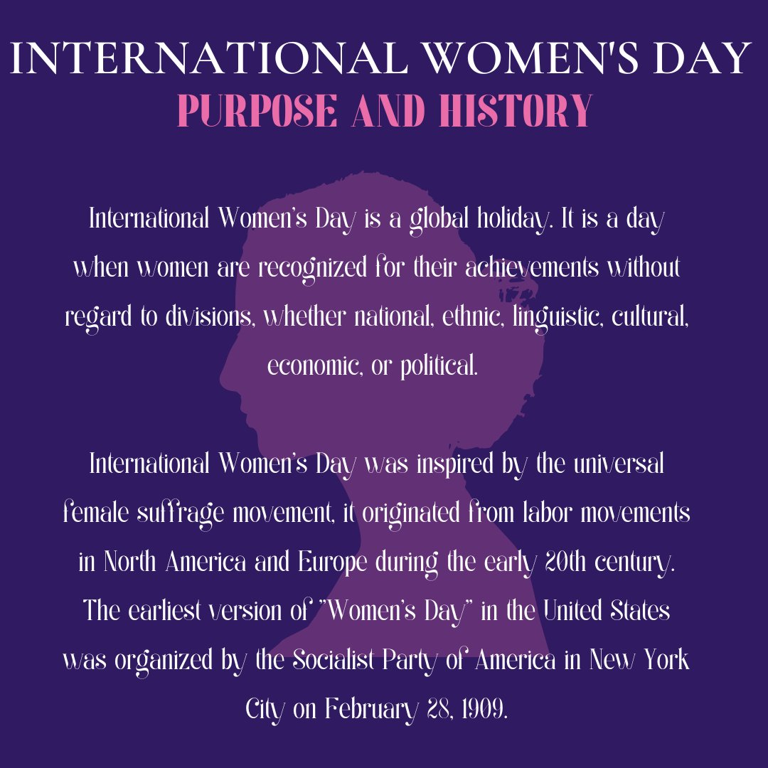 Happy International Women's Day! Celebrate the amazing women in your life.
Creator: Mikayla Silverstein #InternationalWomensDay #IWD #IWD2023 #Women #WomenEmpowerment 

¡Feliz Día Internacional de la Mujer! Tómese el tiempo hoy para celebrar a las mujeres increíbles.