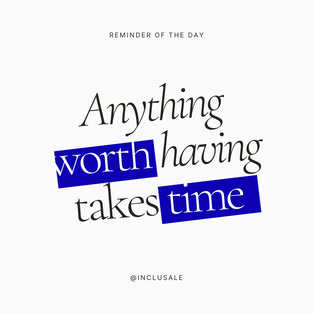 inclusale's tweet image. Learning new skills is always time well spent. Your future self is thanking you!

#Inclusale #KeepLearning #KeepGrowing