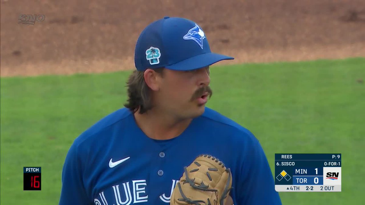 Sportsnet's tweet photo. Mo's on the mound today. 👨🏻 https://t.co/RZOpHMuIrQ