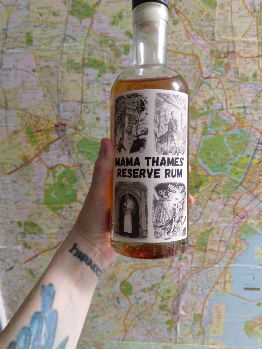 mac__malone's tweet photo. Ahhh, @Ben_Aaronovitch , how many ways do l love thee?! Can't WAIT for the new novella! #riversoflondonrum #greensandridgedistillery #penguinrandom https://t.co/dGu8UNDVCV