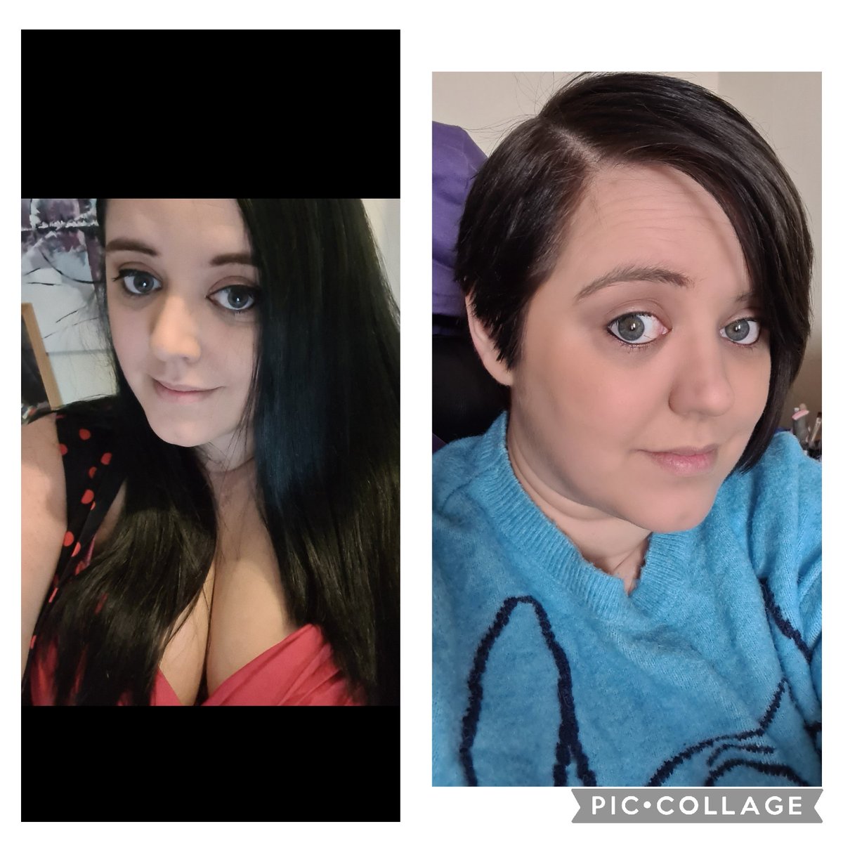 absorbentlamb's tweet photo. When you get down and stressed do you talk about your feelings? Fuck no you get a drastic haircut 😉😂 https://t.co/tEJgPSEPOD