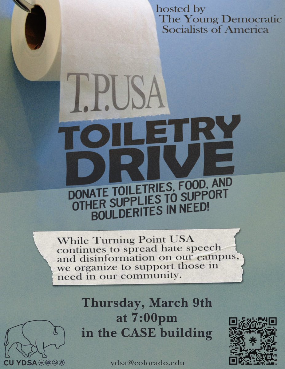 cu_ydsa's tweet photo. Please donate toiletries (shampoo, toilet paper, toothpaste, menstrual products, etc.) as well as clothes and non-perishable foods! https://t.co/TFKIhJDvVS