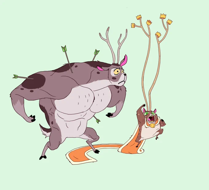 Was just looking at this old Wolf Movie art again. 