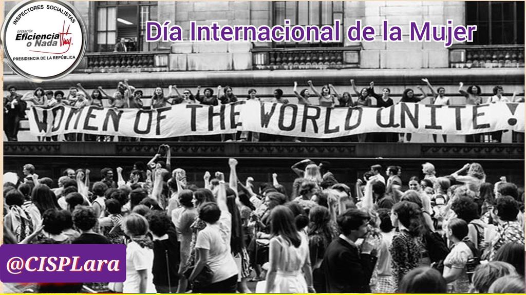 #CISPAlDia ||  #08Mar Día Internacional de la Mujer. El día nació de las actividades de los movimientos sindicales a principios del siglo XX en América del Norte y Europa. #ChávezFeminista #Venezuela
@NicolasMaduro
@CISPresidencial
@ACoronadoVzla