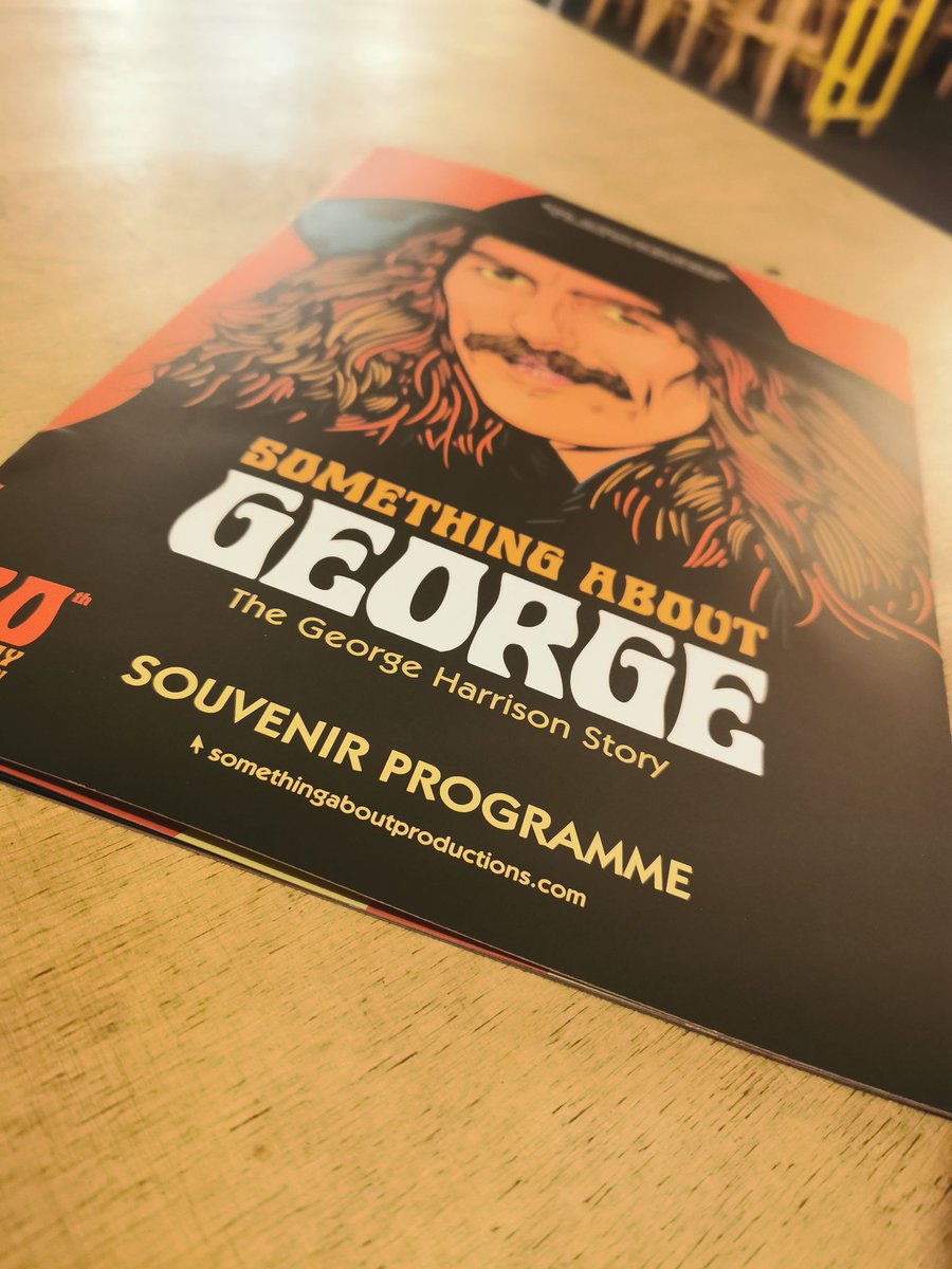 Something about George
#fairypoweredproductions #theatrclwyd @ClwydTweets @FairyPowered @knocker888
#georgeharrison #80thbirthdaytour #thebeatles #travellingwilburys #reviewer #music #singing