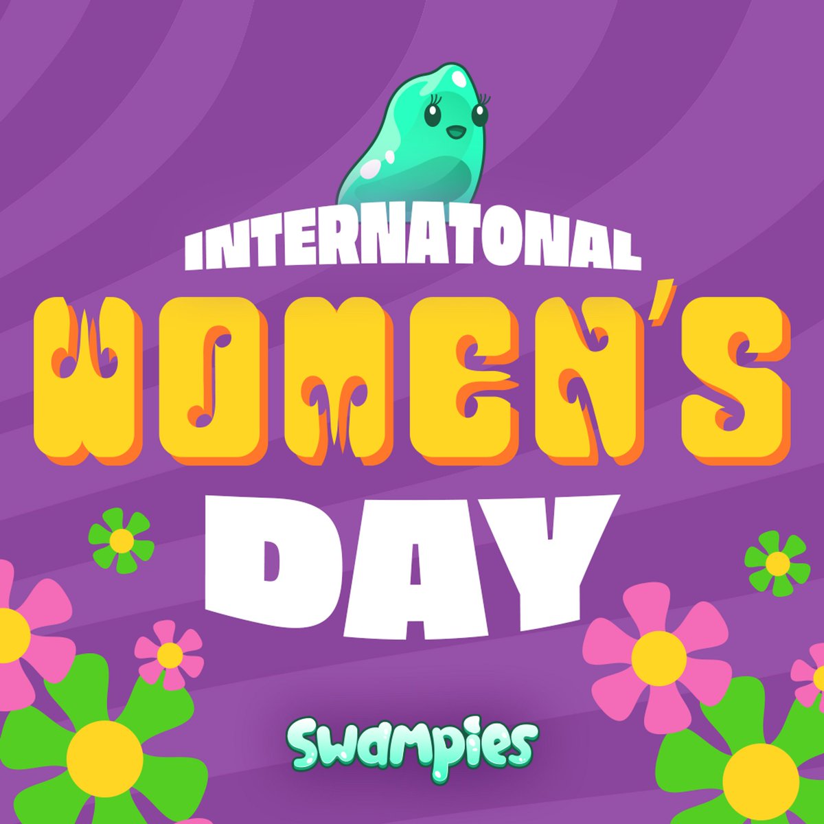 Swampies_io's tweet photo. It’s International Women’s Day and we have to name our Swampie girl! 🤩

Help us name her and you could win 50$! 🤑

✅ Type your proposal

✅ Make follow &amp; RT

✅ Mark 2 frens

DDL: 12.03, 6PM UTC

Let’s make this day special for all the amazing women out there! 🌺 https://t.co/rpkvPnuoQj