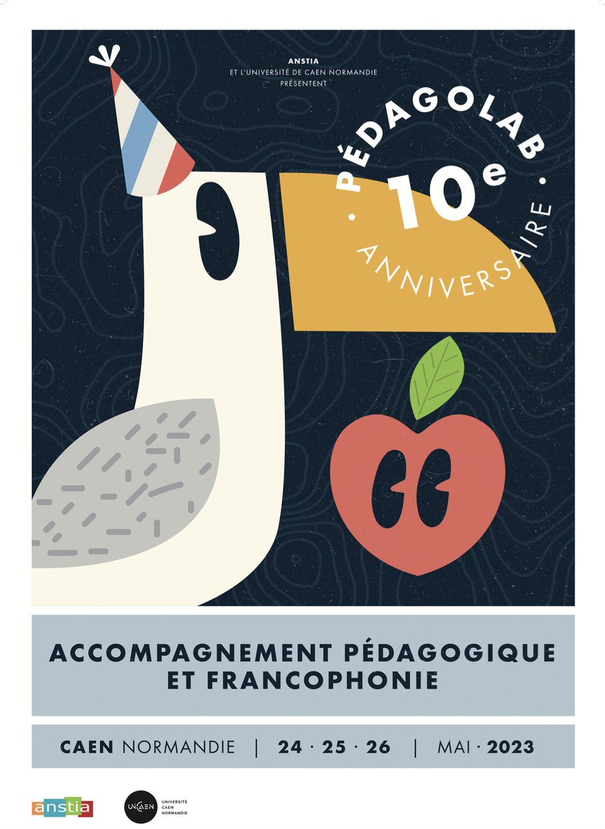 📌Ouverture inscriptions #édition spéciale #Pédagolab📌 
#10ème #anniversaire #évènement phare #ingénieurs #pédagogiques #ESR #Francophonie 👉 Analyser &amp; confronter pratiques de l’accompagnement pédagogique ds pays francophones 👉24-26 mai <a href="/CemuCaen/">CEMU</a> <a href="/jlegrixpages/">Jérôme Legrix-Pagès · @legrixpages@mastodon.top</a> <a href="/sandra_lalanne/">Sandra Lalanne</a>