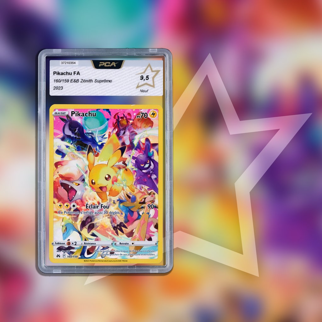 pcagrade's tweet photo. More and more Zenith Supreme are arriving in the workshop! Beautiful illustration even if we find that the yellow edges makes it a bit disappointing
#pcagrade https://t.co/tISgu11ZnJ