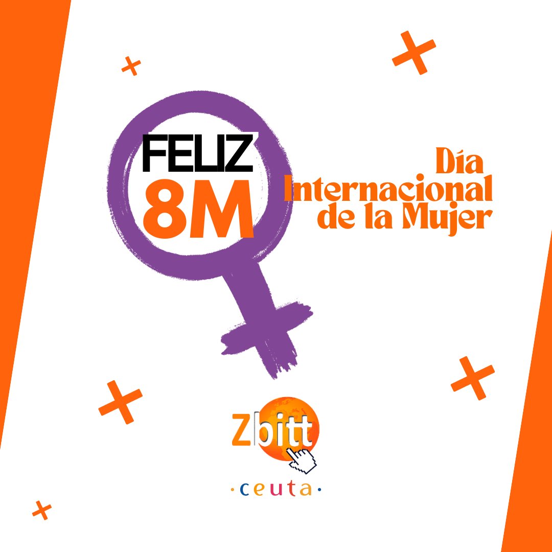 ZbittCeuta's tweet photo. FELIZ DÍA INTERNACIONAL DE LA MUJER 🫶

¡Por un mundo lleno de igualdad! https://t.co/8TzJVYfX1F