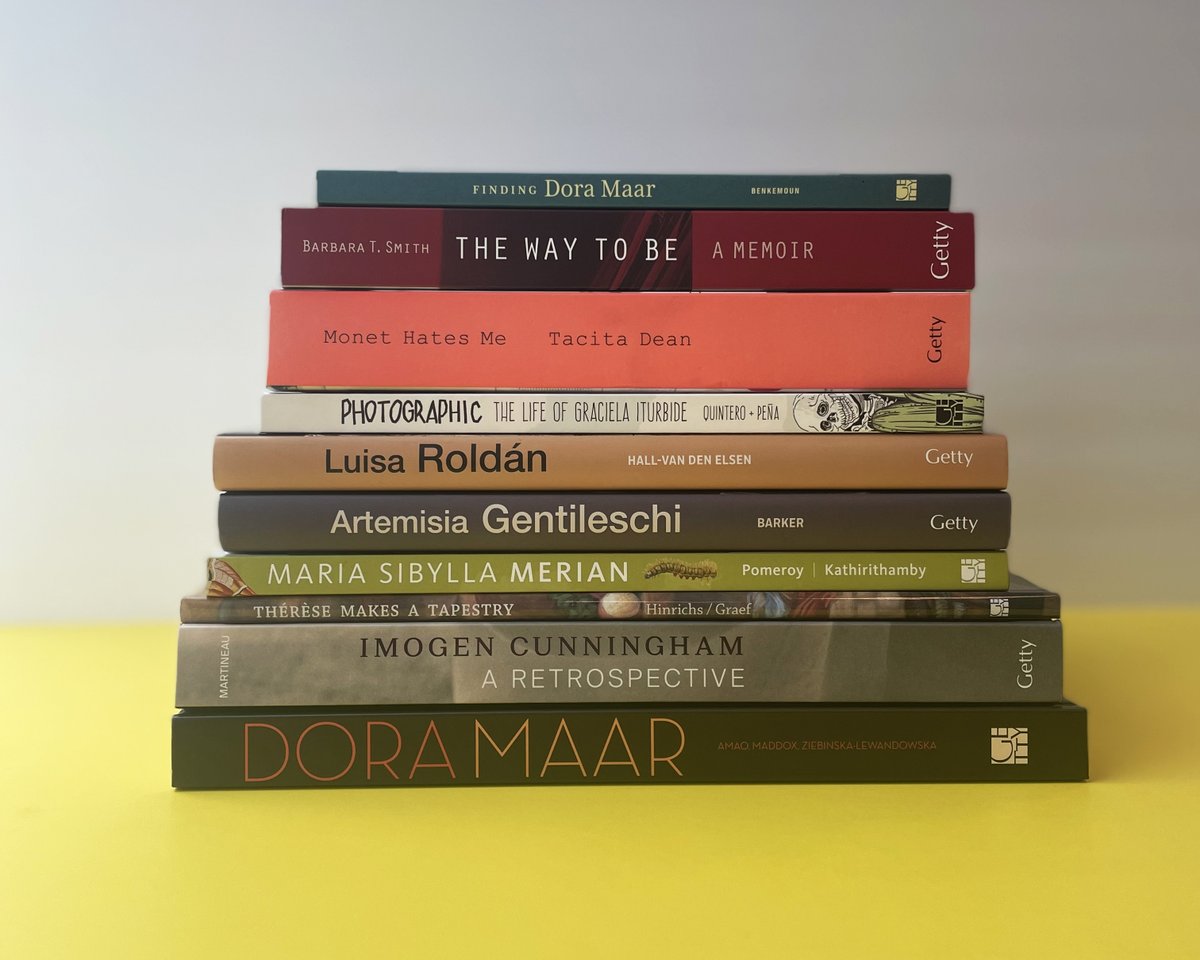 GettyPubs's tweet photo. 🎈 🎊 Happy International Women's Day! 🎈 🎊
Celebrate with
#ArtemisiaGentileschi
#DoraMaar
#GracielaIturbide
#LuisaRoldan
#ImogenCunningham
#TacitaDean
#MariaSibyllaMerian
#BarbaraTSmith!
@LHArtBooks
@isabelinpieces
https://t.co/krI9sIxn00 https://t.co/kVK3yl9BJY