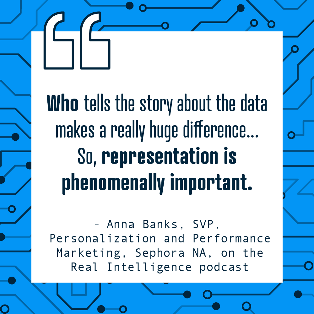 RXAio's tweet photo. The newest episode of Real Intelligence featuring Anna Banks is live! This episode covers tips for #marketing #analytics, #career advice, the importance of #representation in the #data world, and much more!

https://t.co/RnlKS4bF9o https://t.co/eYzoL9EO0A