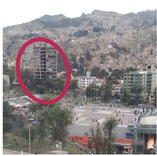 CesarDockweiler's tweet photo. Una construcción de más de 15 pisos, visible a larga distancia y la alcaldía recién se percata que es ilegal.
Acá hay complicidad del Gobierno Municipal (ejecutivo y concejo) para favorecer a un negocio inmobiliario. Acá hay responsabilidad por la función pública. 
#SalvemosLaPaz https://t.co/cZVp58ugyv