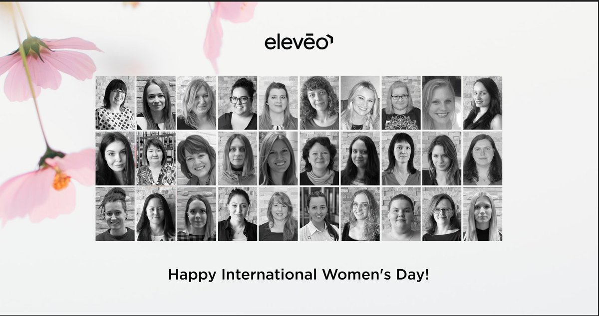 Happy #InternationalWomensDay to the women who make Eleveo a better place to work. You inspire us with your bold determination, passion, and dedication to making our company a great workplace. We're excited to continue to support you and grow.

#wfo #cloudcontactcenter